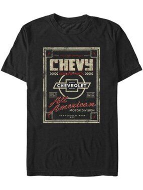Men's General Motors Genuine Chevy Parts Made In America Graphic Tee
